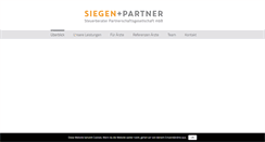 Desktop Screenshot of kanzleisiegen.de